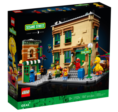 LEGO IDEAS（レゴアイデア）からセサミストリートのセット 123 Sesame